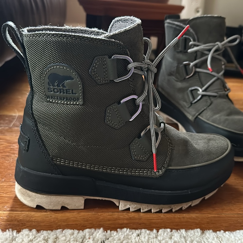 Sorel boots.